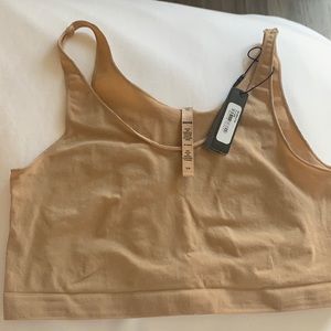 SKIMS hosiery bralette